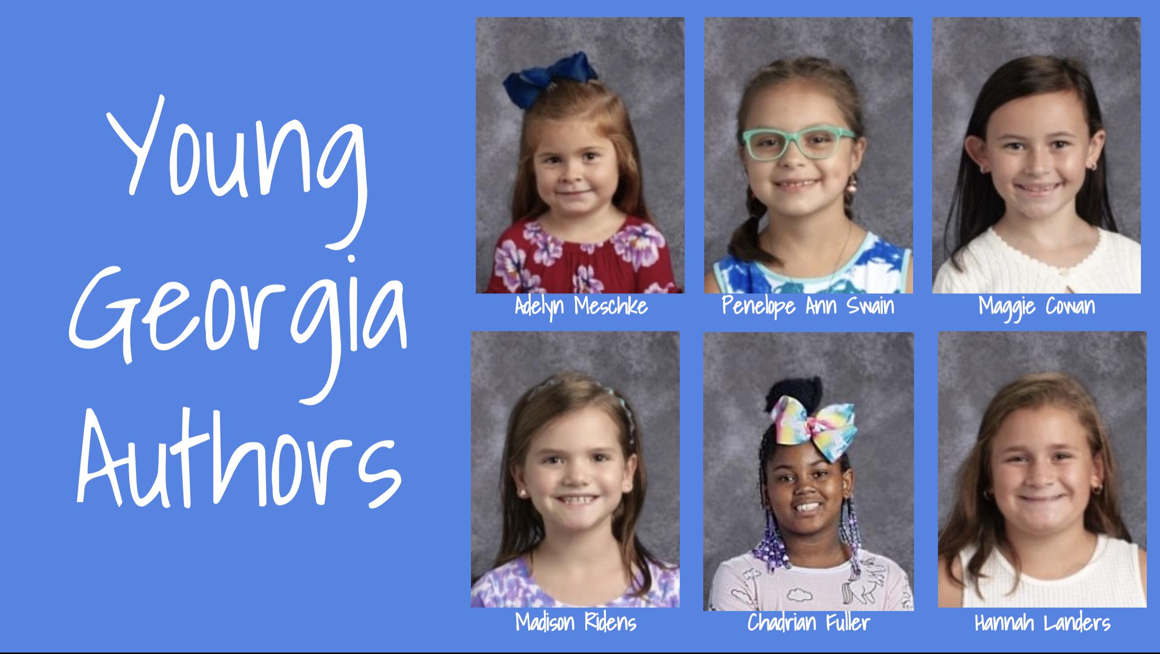 Photo of Young Georgia Author's School Winners